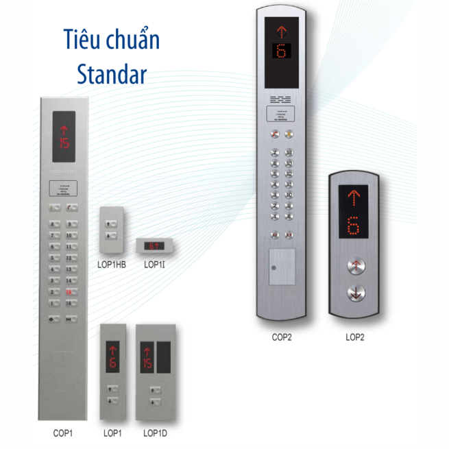 Bảng điều khiển cabin tiêu chuẩn